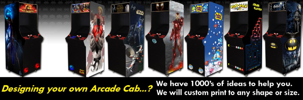 Defender Side Art Arcade Cabinet Artwork Graphics Decals 